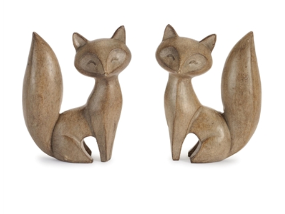 Fox 4.5”H Resin