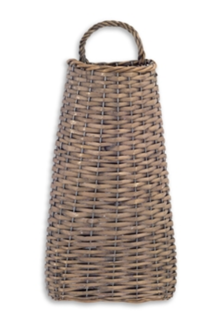 Wall Basket 17"H Willow