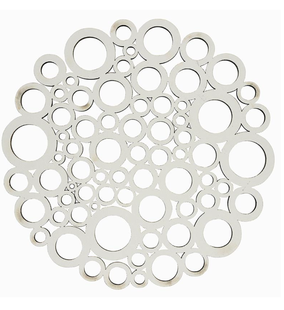 White Coasters - Set of 4