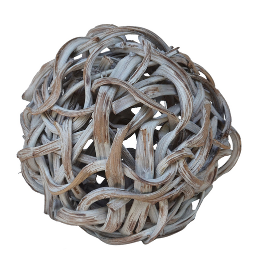 D8x8" Tangled Snake Wood Sphere