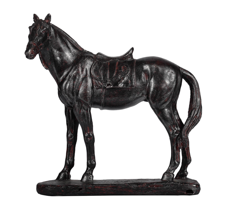 9.1x4x9.5" Polyresin Horse