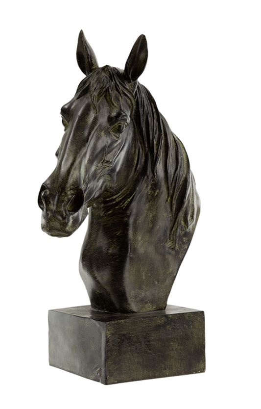 13x6x16" Equine Sculpture On Base