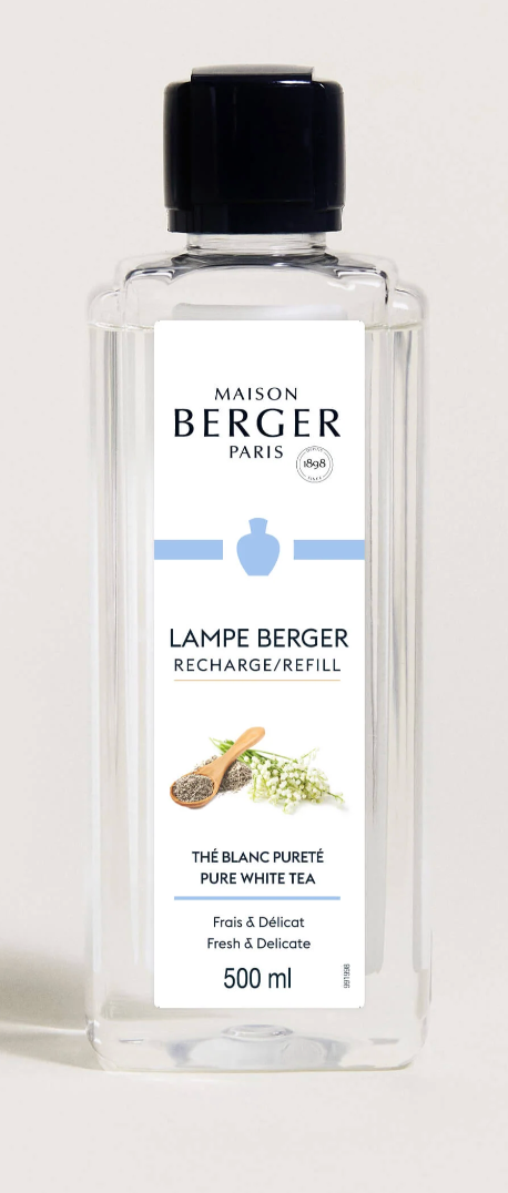 Pure White Tea Fragrance Lamp Refill by Maison Berger