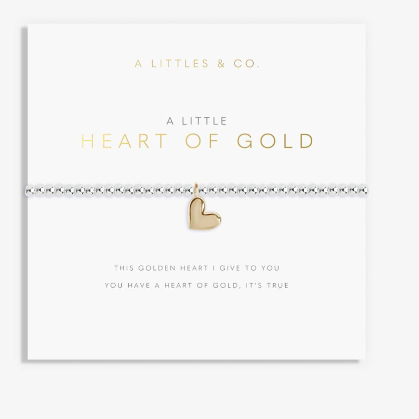A Little 'Heart Of Gold' Bracelet