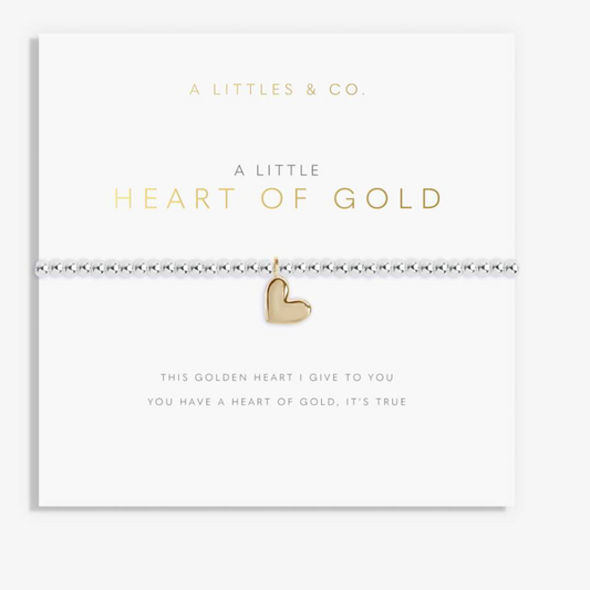 A Little 'Heart Of Gold' Bracelet