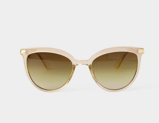 Ravello Sunglasses-Nude Transparent