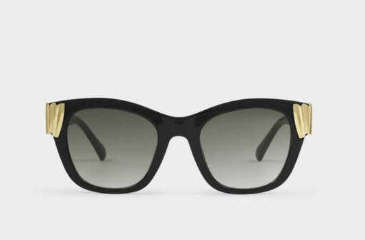 Seychelles Round Cat-Eye Sunglasses