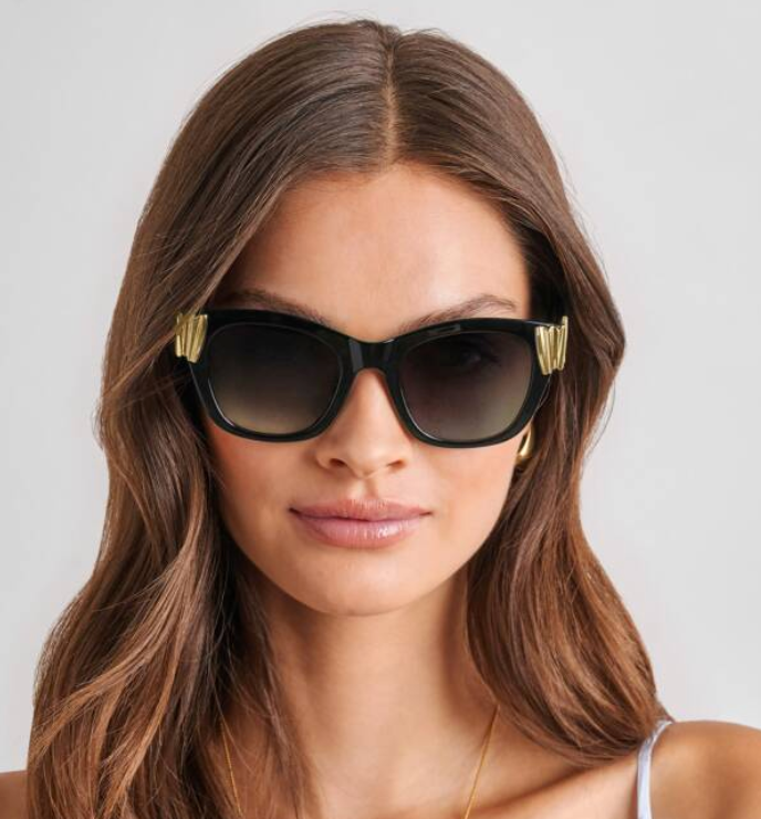 Seychelles Round Cat-Eye Sunglasses