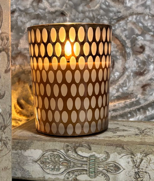 Radiance Amber Imprint Candle 4.5