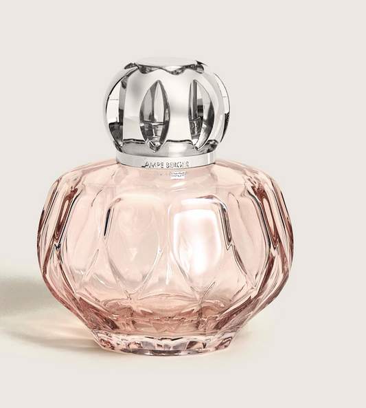 Corali Rose Fragrance Lamp Gift Set with Velvet of Orient by Maison Berger