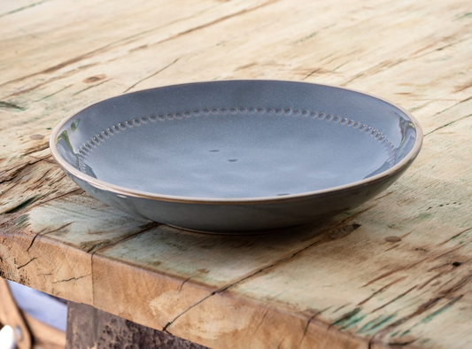 Legbar Blue Pasta Bowl