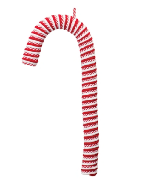Candy Cane Ornament 20”H Polyester