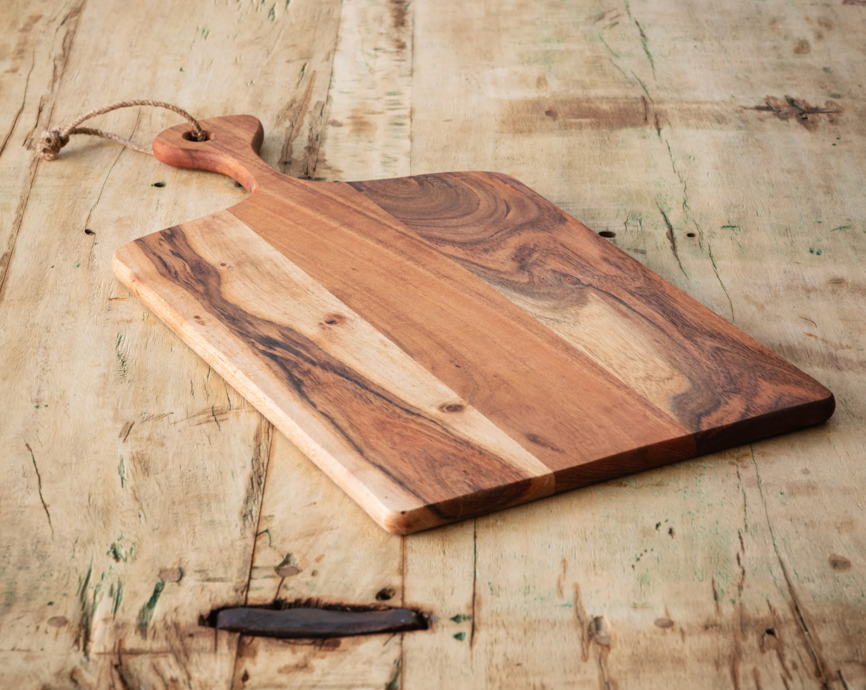 Wooden Live Edge Bread Board