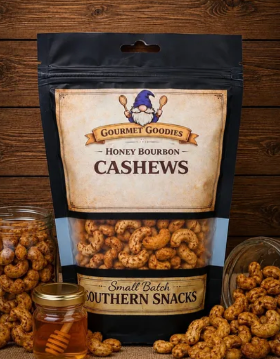 Honey Bourbon Cashews
