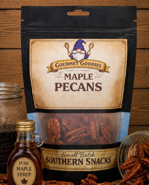 Maple Bourbon Pecans