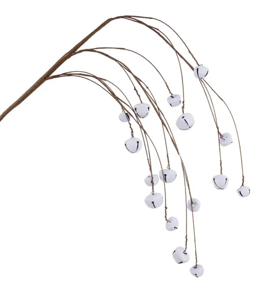 34"L Jingle Bell Hanging Spray