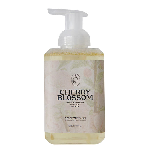 Cherry Blossom Scented Natural Foaming Hand Soap with Aloe